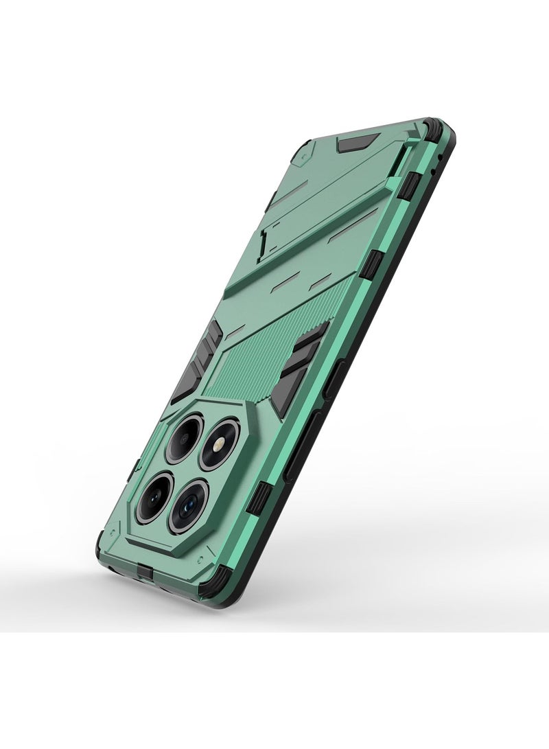 جولدن ماسك شاومى ريدمى نوت 14 برو 4جي (Xiaomi Redmi Note 14 Pro 4G) جراب بانك حماية من الخدوش (اخضر) - Image 5