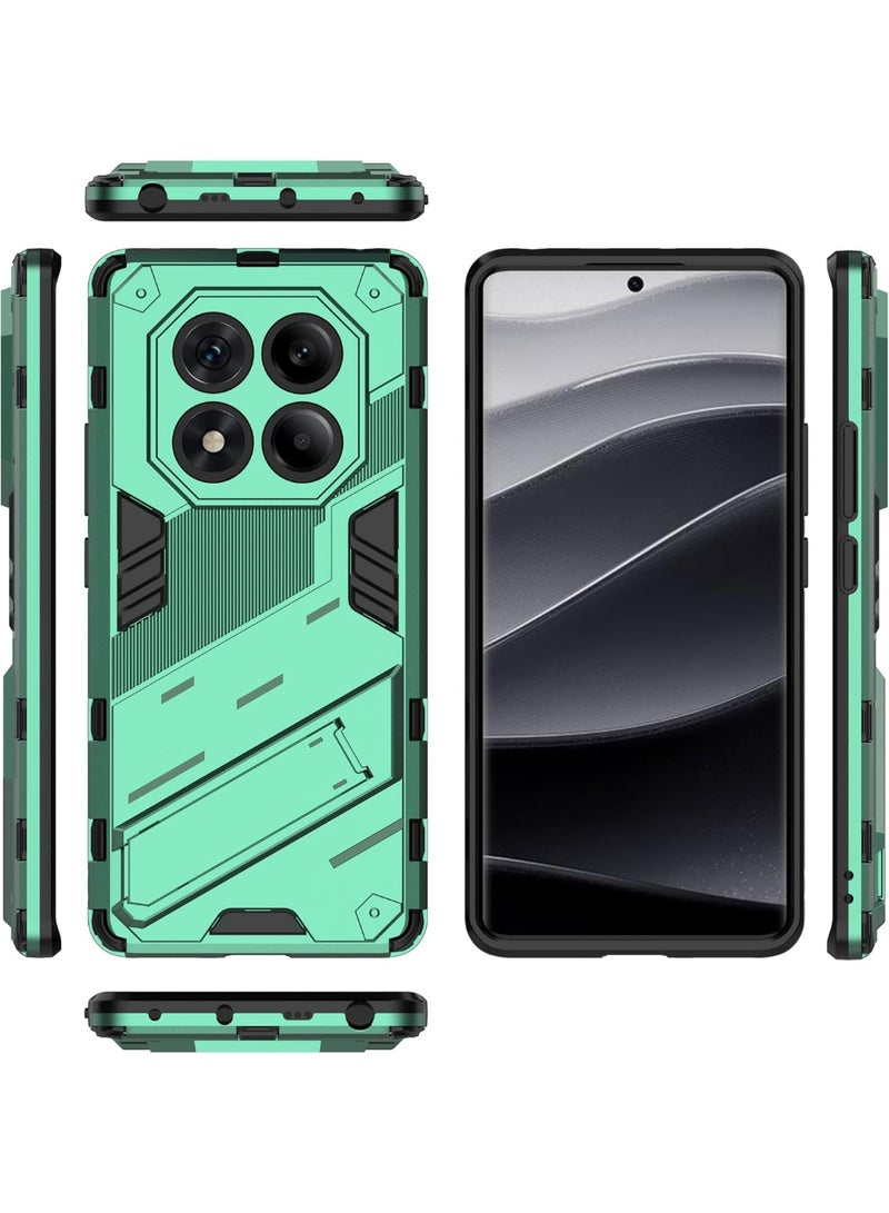 جولدن ماسك شاومى ريدمى نوت 14 برو 4جي (Xiaomi Redmi Note 14 Pro 4G) جراب بانك حماية من الخدوش (اخضر) - Image 2