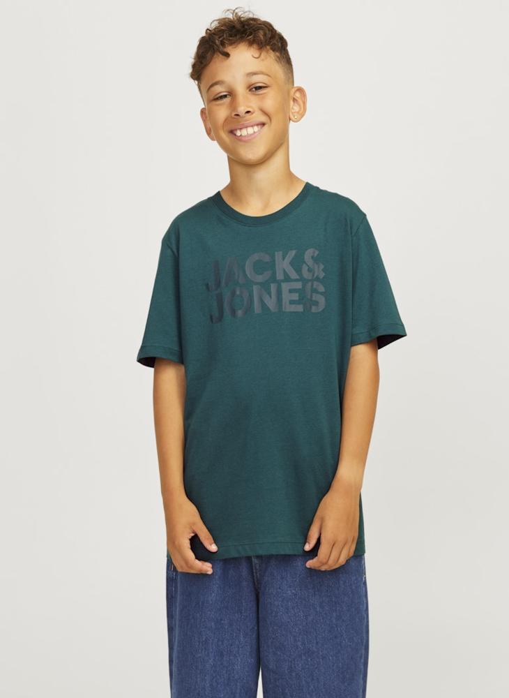 Jack & Jones Junior - Youth Logo Crew Neck T-Shirt - Image 1