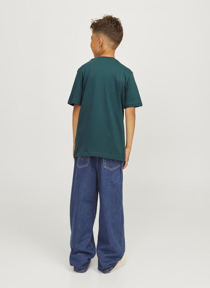 Jack & Jones Junior - Youth Logo Crew Neck T-Shirt - Image 1