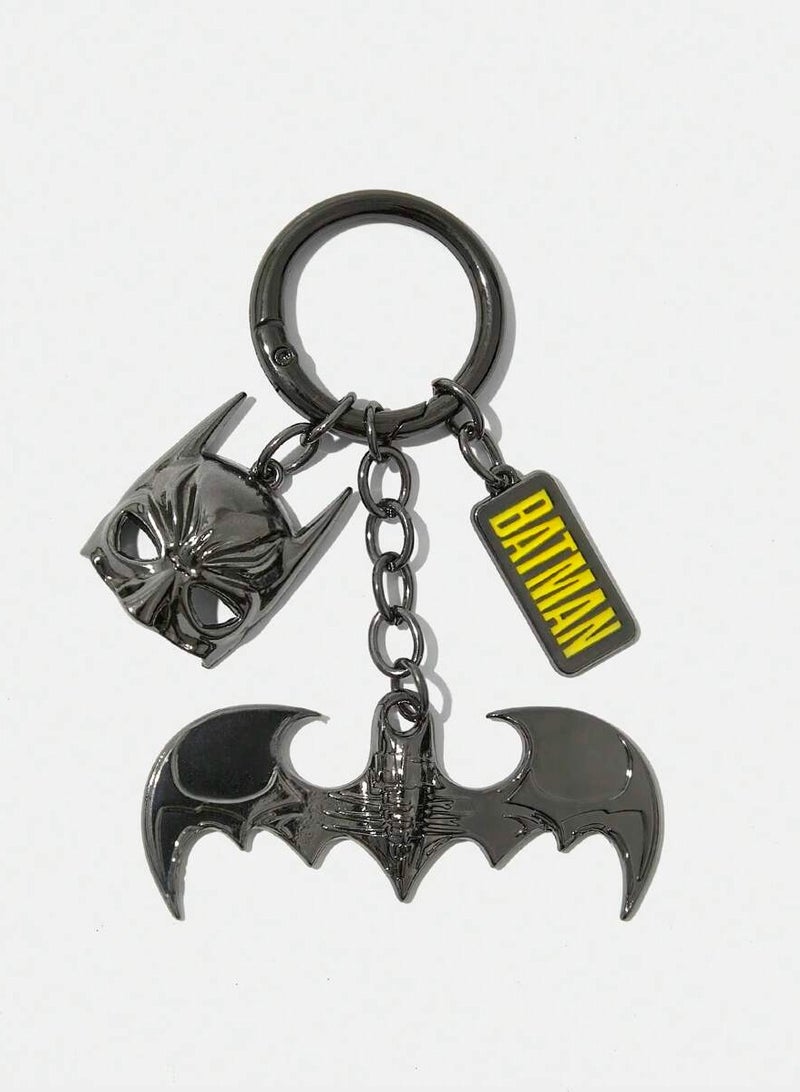 Generic Batman bat and mask logo keychain  - Image 1