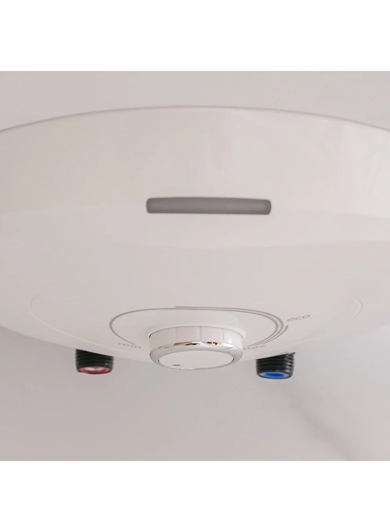 DANUBE HOME Milano Vertical Electric Water Heater - 100 L | Blue Diamond Inner Tank Water Heater | Water Heater For Toilet Bathroom Washroom Shower Powder Room - White - Image 2