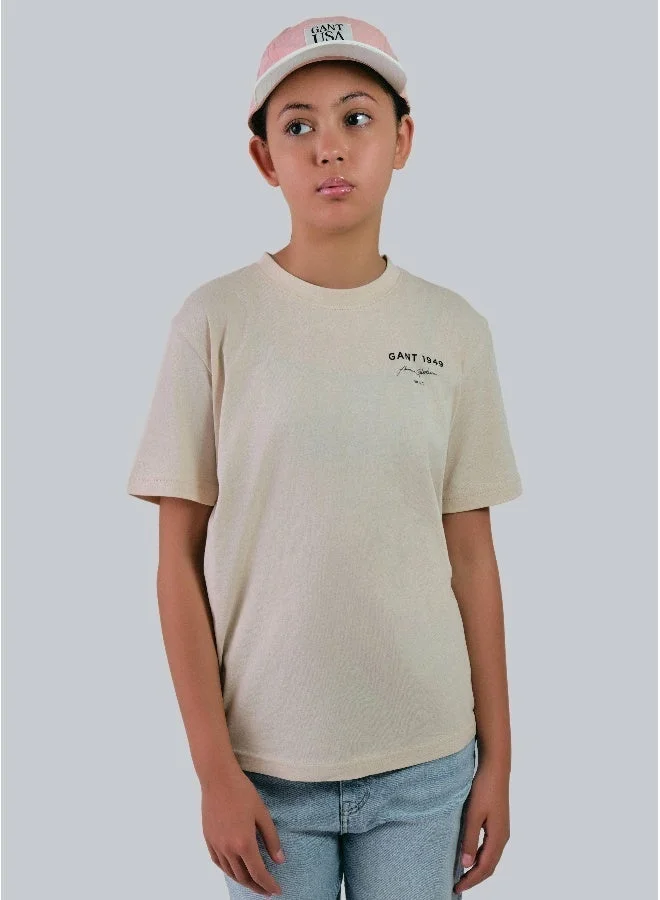 غانت تيشيرت برسومات كتابية للمراهقين