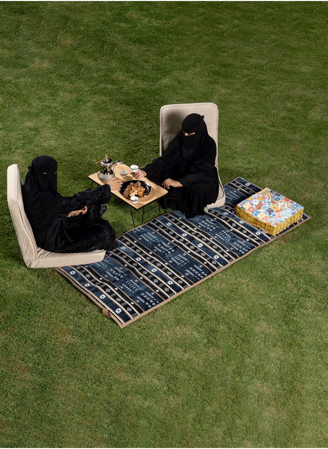 AL SANIDI Outdoor mat for camping , Heritage mat, Woody*Oud, Size 80 * 200 Cm  - Image 2