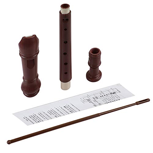EastyGold Recorder 8 Hole Treble Flute Descant Flauta Soprano Recorder Professional Clarinet German Style C Key for Student Adults Teach Begainer Class - Image 2