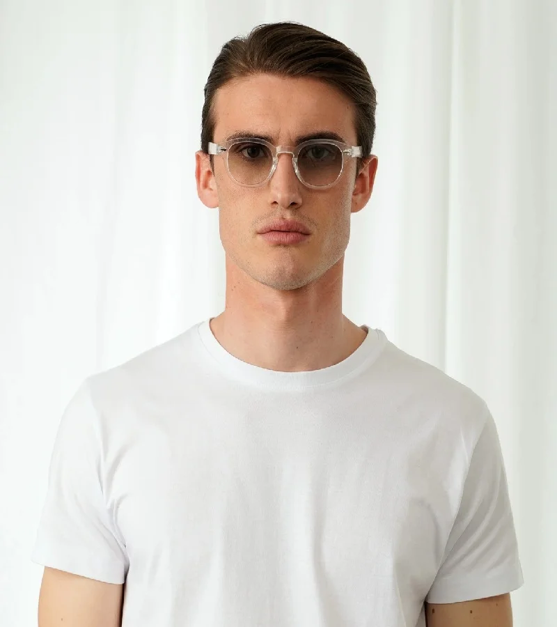 اكسبليست باوتس نظارات شمسية أنيقة جوني كلير متدرجة خضراء للجنسين