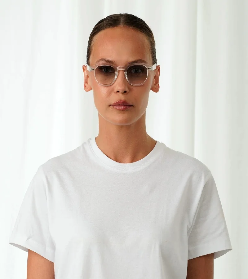 اكسبليست باوتس نظارات شمسية أنيقة جوني كلير متدرجة خضراء للجنسين