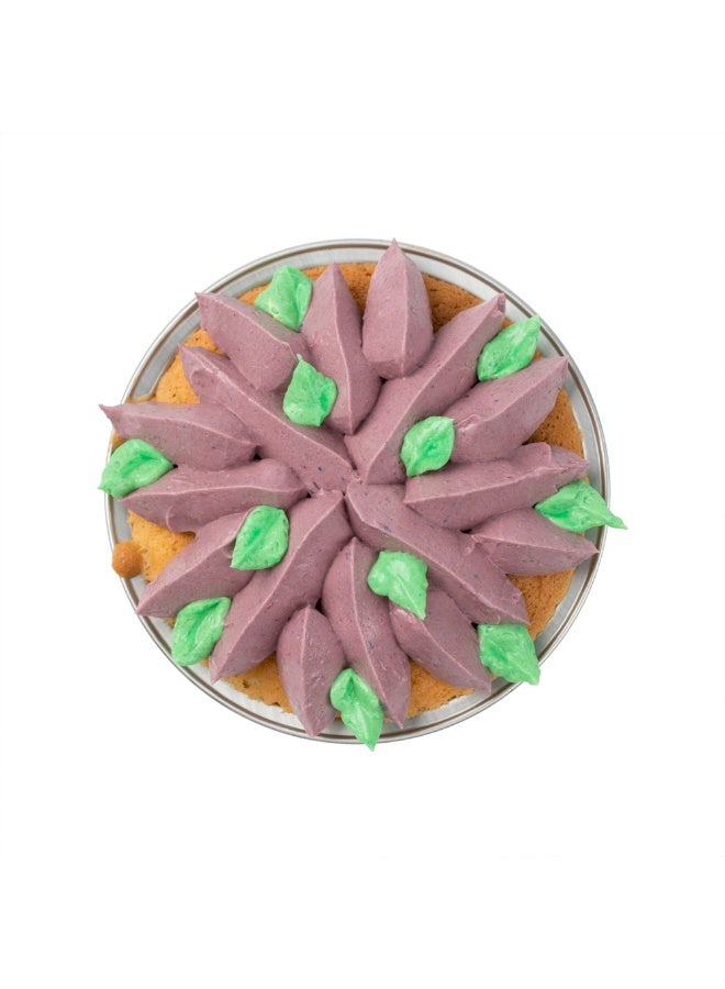 Restaurantware Russian Piping Tip, 1 Petal Cake Decor Piping Tip - #37, Corrosion-Resistant, Stainless Steel Decorating Tip For Frosting, Dishwashable, Decorate Cupcakes, Cakes, or Cookies - Image 2