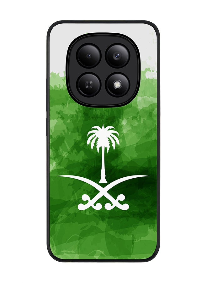 For Xiaomi Redmi Note 15 4G Case,Slim fit Camera Protection, Shockproof Thin Phone cover  - Saudi Emblem