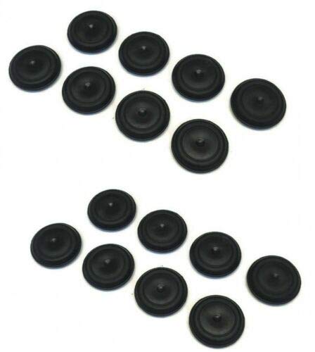 Generic Vital All-Terrain 16 Rubber Floor Pan Drain Plugs for Jeep CJ5 CJ7 CJ8 Scrambler Wrangler YJ Cherokee XJ  - Image 1