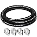 HOUSN HOUSUN Fuel Line 14 Inch ID Fuel Hose 5FT J30R7 Fuel Line Hose NBR with 4 Clamps - Image 2