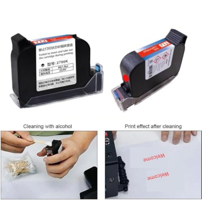 600DPI for Text/Barcode/QRCode/Batch Number/Date Coder Printing Height: 0.08-0.5Inch - Image 3