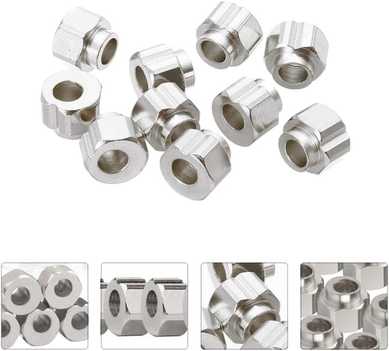comfrt Printers Spacers 40 pcs 3D Printer Eccentric Spacer Hexagonal Eccentric Column Stainless Steel for V Wheel 3D Printing Accessories 3d Wheel - Image 2
