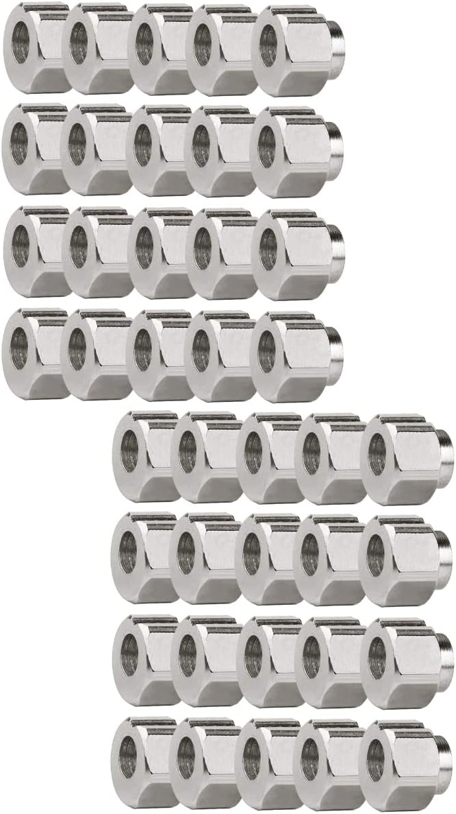 comfrt Printers Spacers 40 pcs 3D Printer Eccentric Spacer Hexagonal Eccentric Column Stainless Steel for V Wheel 3D Printing Accessories 3d Wheel - Image 3