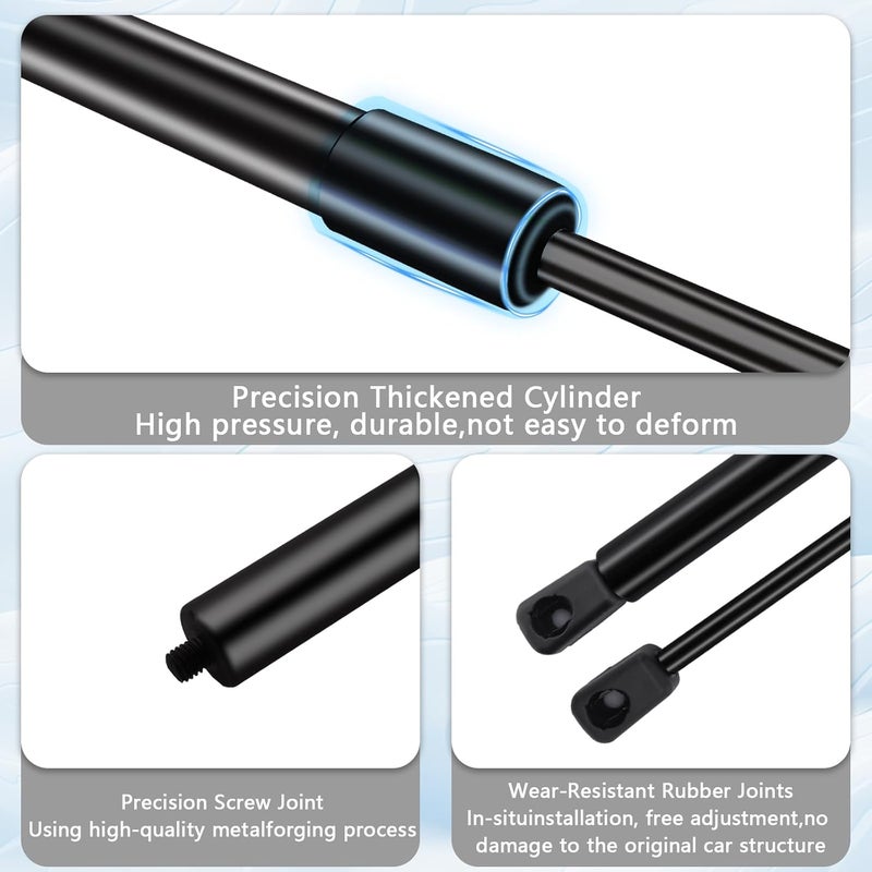 Koaudb 2X Rear Tailgate Struts for Audi Q3 8UB 8UG 2011-2018 Car Boot Gas Struts Heavy Duty Lift Support System Replace #8U0827552, 8U0827552A - Image 5