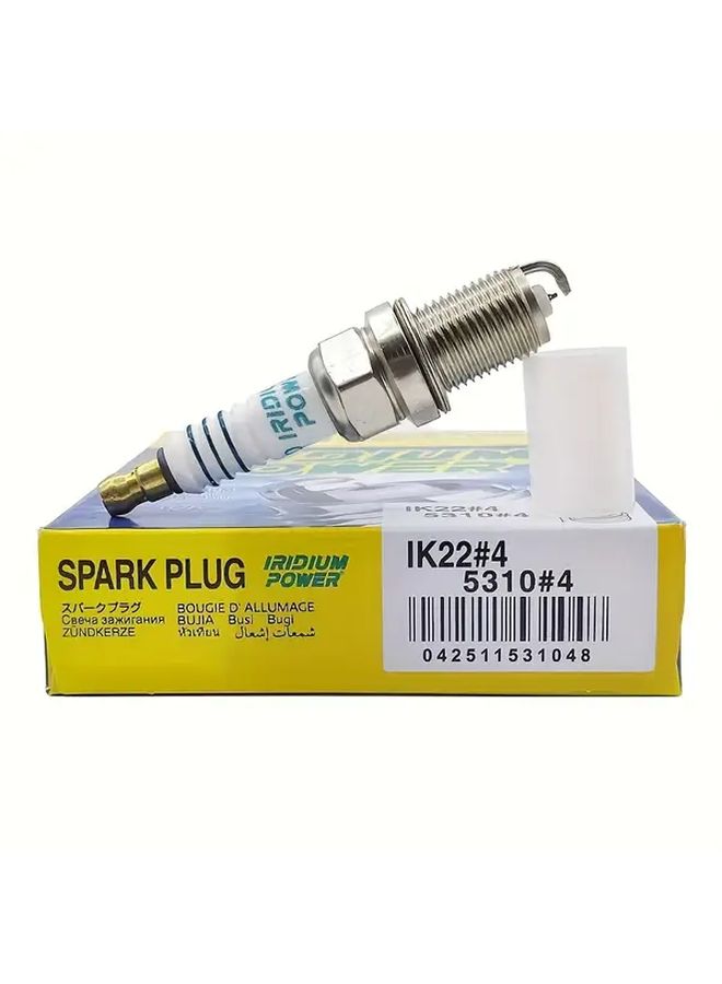 IK22 5310 مجموعة شمعات إيريديوم من 4 قطع متوافقة مع عدة موديلات سيارات - Image 2