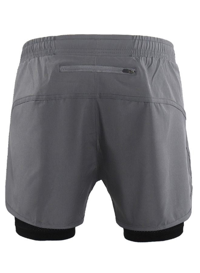 Generic 2-In-1 Breathable Running Shorts S  - Image 2
