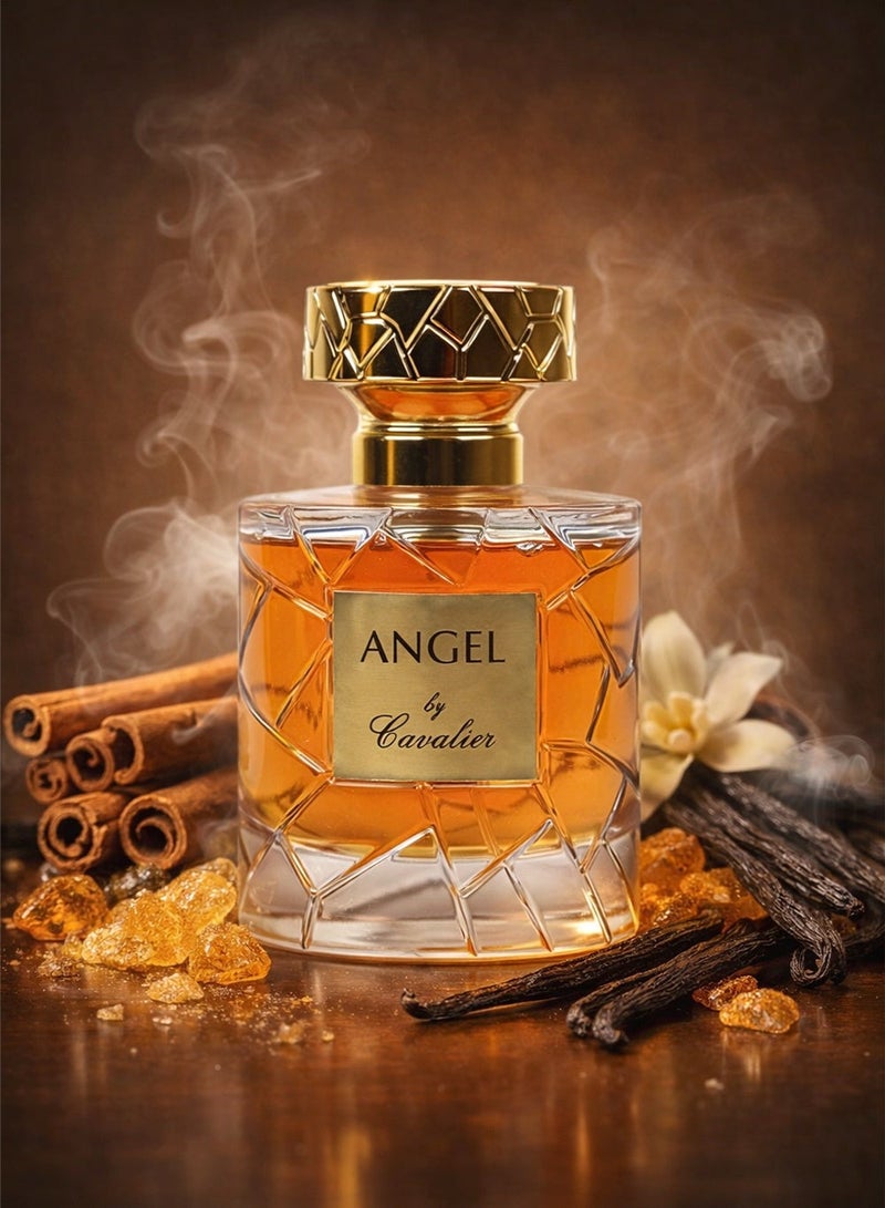 Cavalier Perfume The Angel Eau de Parfum 100ml | Long Lasting Unisex Perfume with Woody, Amber & Vanilla Accord Fragrance for Men and Women |  Luxury Unisex Perfume - Image 1