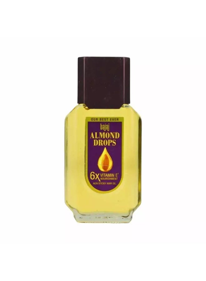 Bajaj Almond Drops Non Sticky Hair Oil- 100ml - Image 2