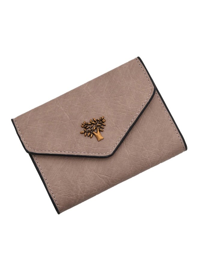 KUYING Sweet Casual Tree Decor Wallet 