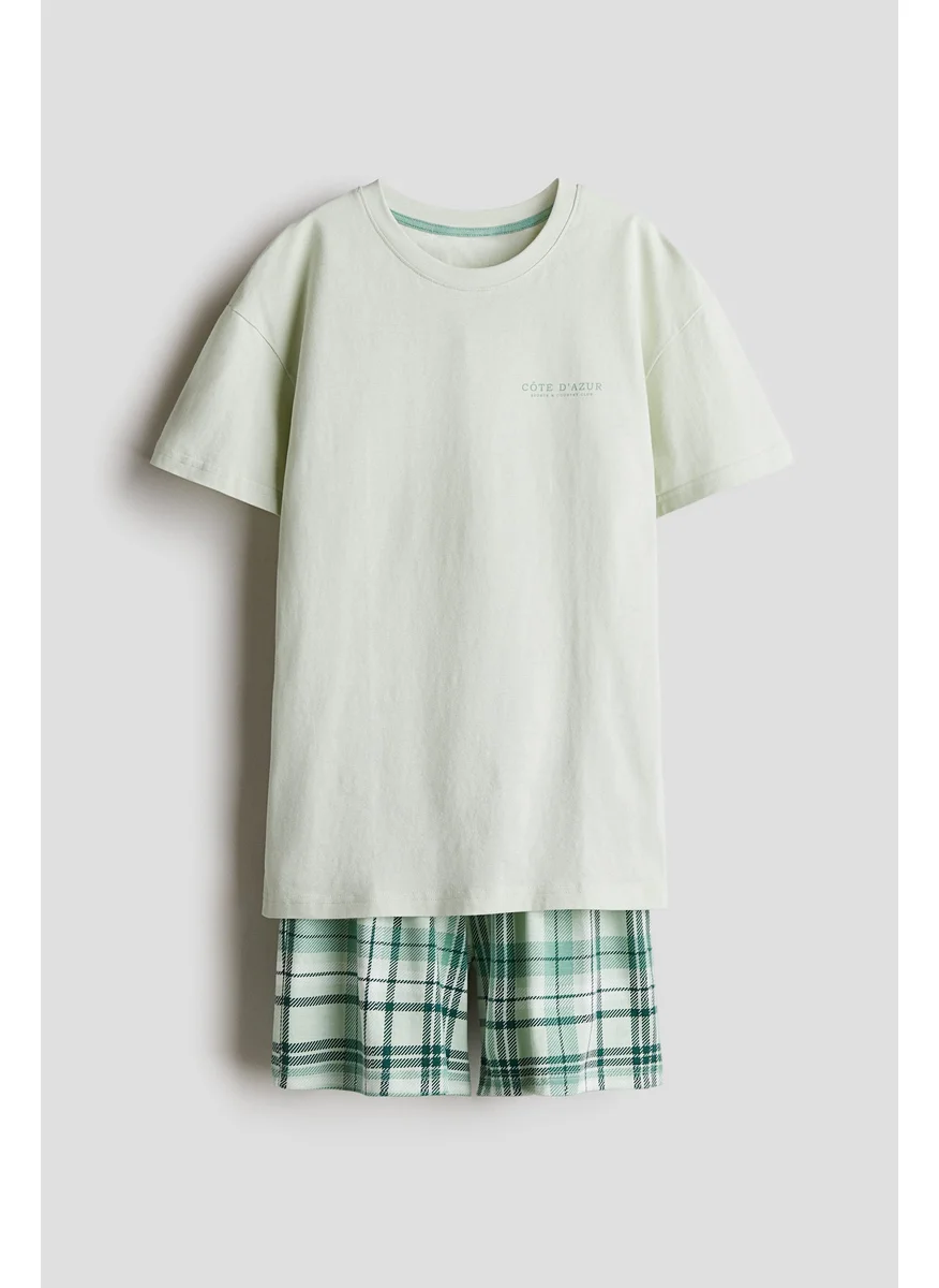H&M Cotton Jersey Pyjamas