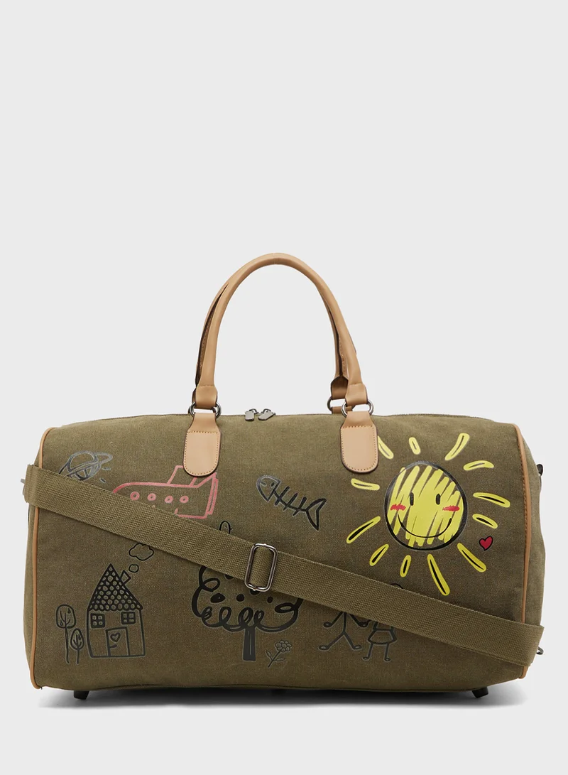 روبرت وود Casual Travel Duffle Bag