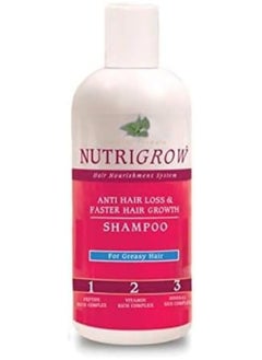 Nutrigrow Anti Hl & Fhg Greasy Hair Shampoo, 300Ml  - Image 2