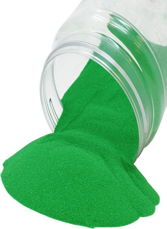 Quantum Retail Sugar Size Green Quartz Sand Gravel & Substrate for Aquarium Decoration, Home and Garden Decor & Vase fillers (4 KG) - Image 1