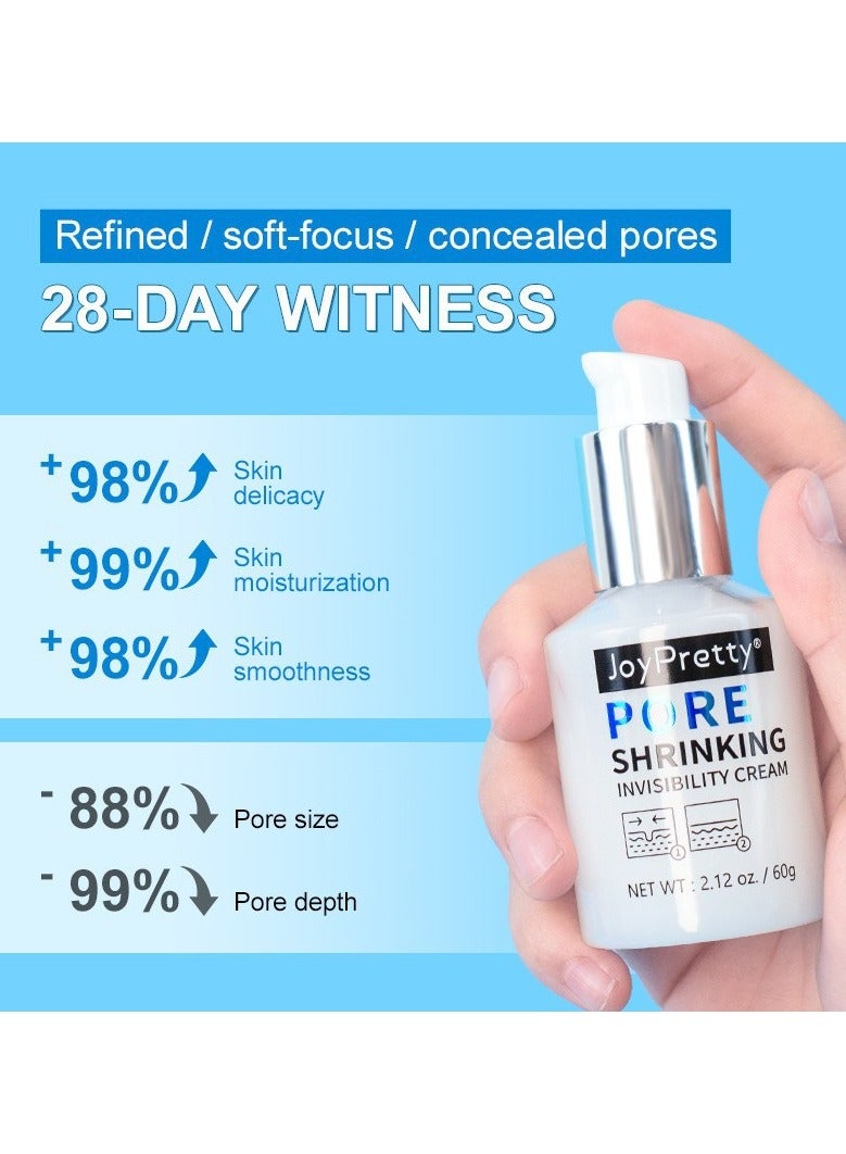 Cross border foreign trade pore invisible cream concealer, moisturizing, invisible pores, lightening fine lines, makeup primer, smoothing
