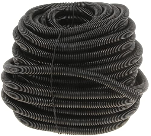 Dorman 86634 1/2 In. x 100 Ft. Black Flex Split Wire Conduit, 100 Pack Universal Fit - Image 1