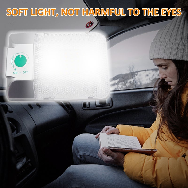 RV LED Ceiling Single Dome Light DC 9-18V 6000-6500K Touch Dimmable Interior LED Lighting with ON/OFF Switch for Car RV Trailer Camper Boat - Image 5