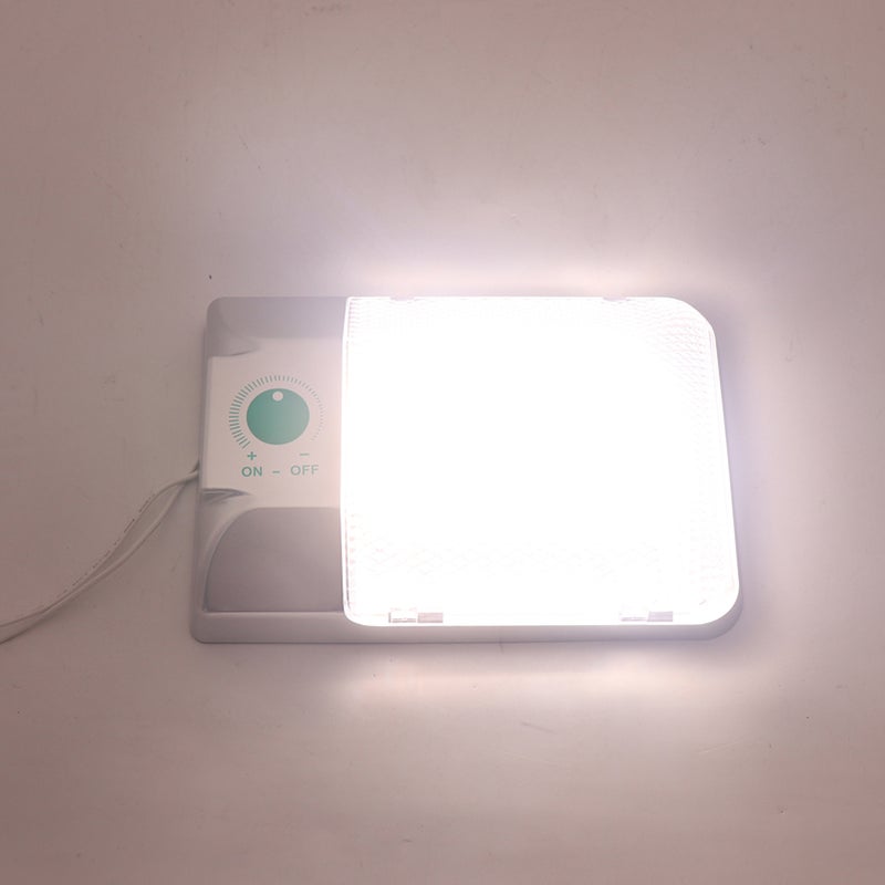 RV LED Ceiling Single Dome Light DC 9-18V 6000-6500K Touch Dimmable Interior LED Lighting with ON/OFF Switch for Car RV Trailer Camper Boat - Image 3