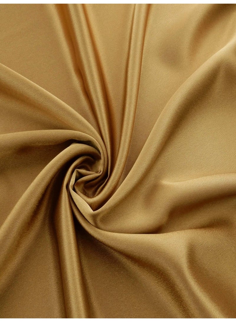 JewelOnPalette Bridal Duchess Satin Fabric, Peau de soie, Matt finish, 56 inch width, Cut By The Meter Yard, Heavy Quality for Gowns, Dresses and Formal Wear - Image 1