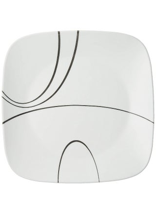 Corelle Vitrelle 6-Piece Dinner Plates Set, Triple Layer Glass and Chip Resistant, Lightweight Square 10-1/2-Inch Plates, Simple Lines - pzsku/ZD691121761B165C66BA0Z/45/1751005838/602385c9-d897-4c29-9465-97bed5db8396