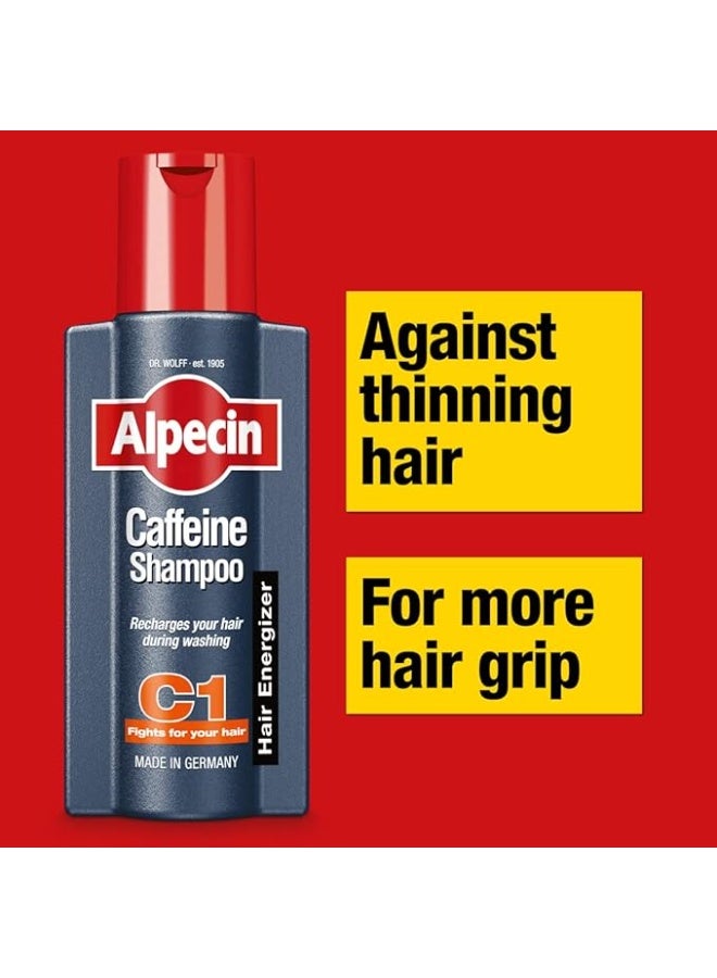 Alpecin Caffeine Anti-Hair Loss Shampoo C1 375ml - Image 3