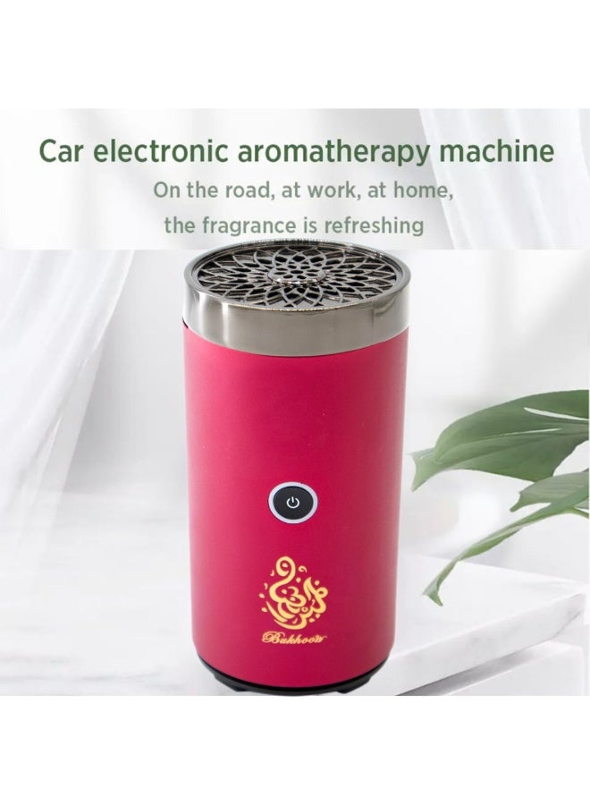 Bakhoor Electric Bukhoor Burner for Car & Home – USB Type-C Rechargeable Portable Mini Incense Burner - Image 5