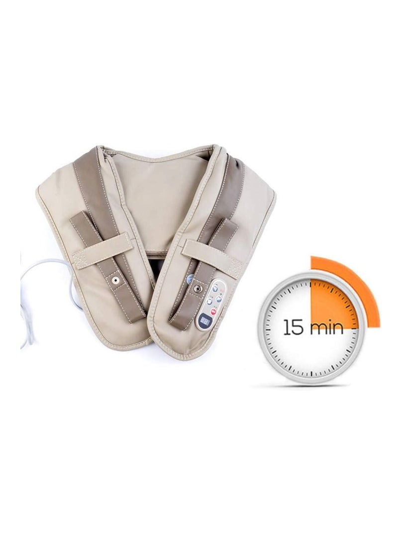Generic Neck Massager Portable Electric Knocks Cervical Massage Shawls Pain Neck and Shoulder Multifunction Tapping Massager Muscle Pain Relief - Image 4