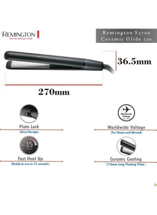 Ceramic Glide Hair Straightener 230°C 30cm black - view 5