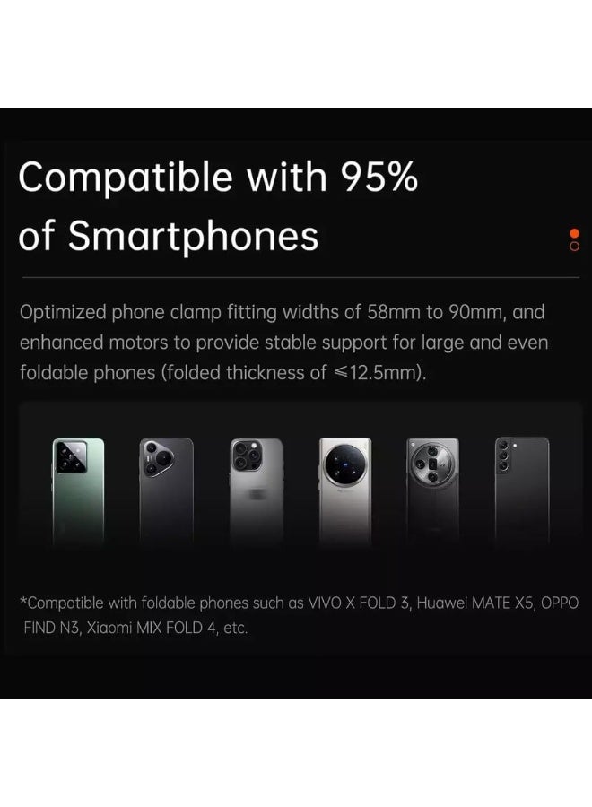 Hohem isteady M7 AI Tracking Smartphone Gimbal Stabilizer - Image 3