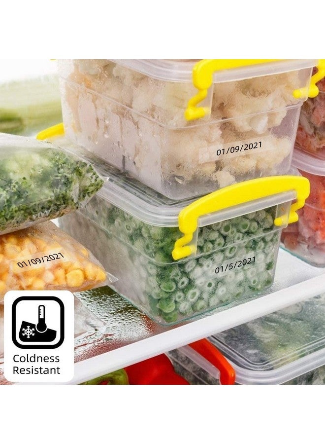 phomemo D30 Label Tape, Clear Sticker Thermal Paper Self-Adhesive Label Maker Tape, Black On Transparent, 14Mm X 30Mm (0.55 X 1.18 Inch) 210 Labels/Roll, 1-Roll - Image 5