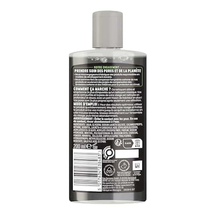 Bioré Biore Deep Cleansing Gel with Charcoal 200 ml - Image 3