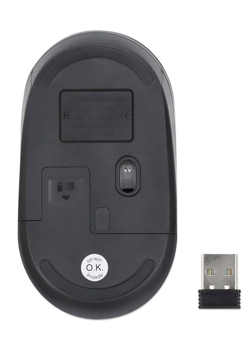 Manhattan Performance III Wireless Optical USB Mouse 1000 DPI