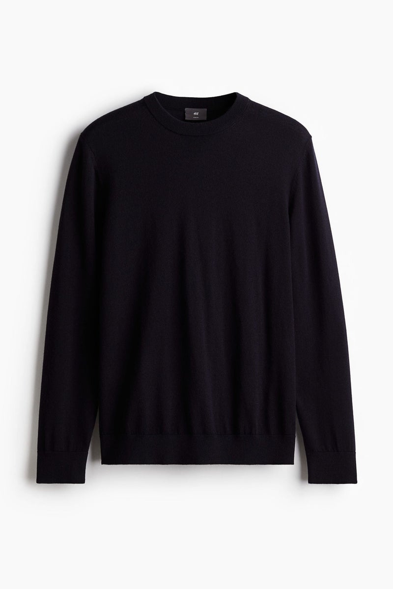 H&M Slim Fit Wool Jumper - Image 4