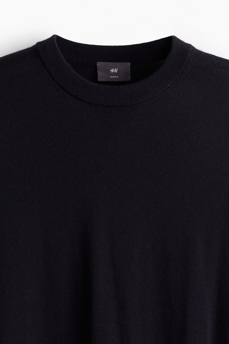 H&M Slim Fit Wool Jumper - Image 5