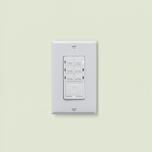 Maxxima 10 Pack 1 Gang Decorative Outlet Wall Plate - White, Standard Size Cover, Ideal for Light Switch, Single Outlet, Timers, or Dimmers - 10 Pack - Image 4