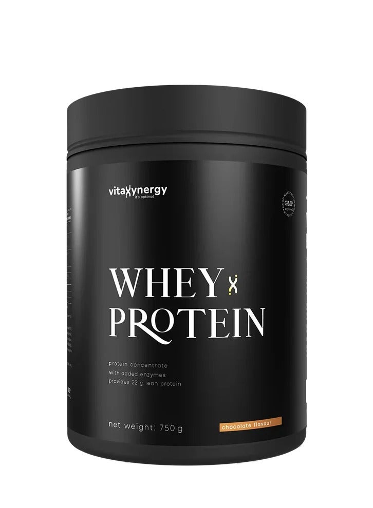 فيتامين فيتاسينرجي واي بروتين  750 جم بنكهة الشوكولاتة لبناء العضلات والتعافي