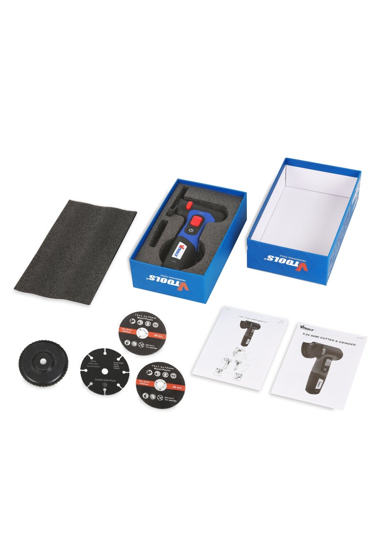VTOOLS Cordless Mini Grind High Speed 6000RPM with 2000mAh Battery  - Image 5