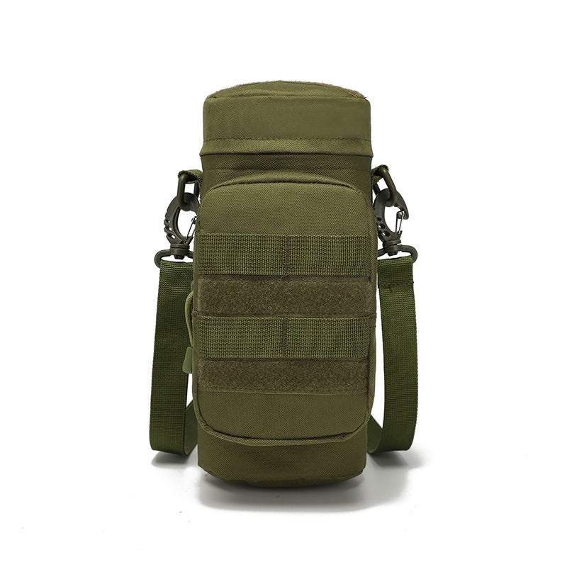 Generic Spot direct selling new kettle hanging bag camping riding multifunctional shoulder bag sports leisure bag new kettle hanging bag Army Green