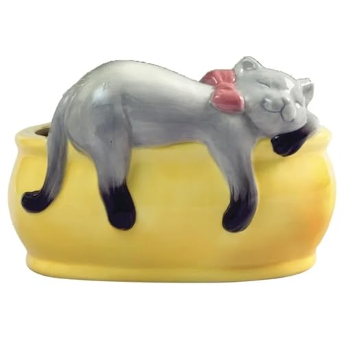 Chia Pet Kitty Cat Grass, Decorative Pottery Planter, Easy to Do and Fun to Grow, Novelty Gift, Perfect for Any Occasion - Image 5