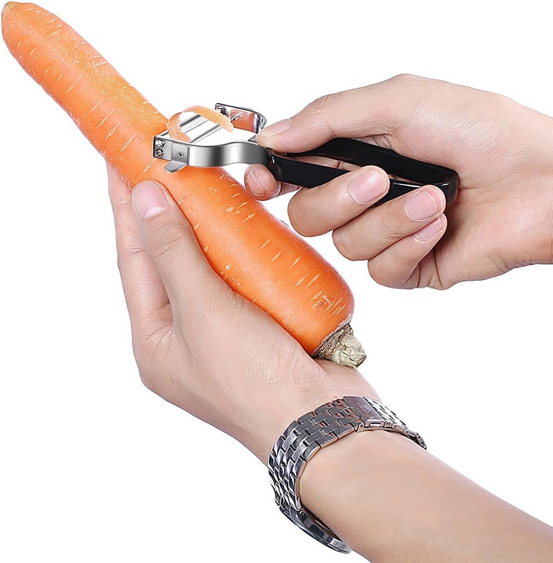 Honsen Ultra Sharp Stainless Steel Vegetable Peeler For Potatoes, All Fruits & Veggies - Image 5